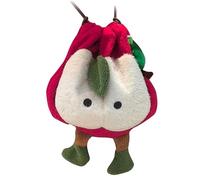 Belle Dessin Animé À Doux À Bandoulière en Peluche Fruit Messagers Frothed Student Schoolbag for Girls Backpack Épaule Halloween Messagers Soft Crossbody