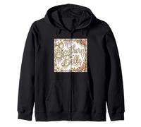 Belle du Sud avec Fleurs Sweat à Capuche