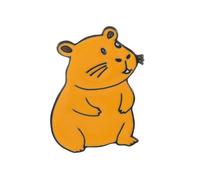 Belle Épingle D'insigne En Métal Capybaras