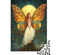 Belle fée Tree of Life Before The Pleine lune1000 Pièces, Puzzle Impossible pour Adultes, Cadeaux, pour Enfants38x26cm/1000pcs