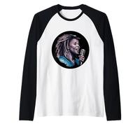 Belle Femme Noire Manche Raglan