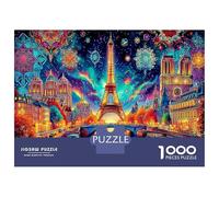Belle-Feuille Rustique Puzzle 1000 Pièces pour Adultes Et Enfants Dès 14 Ans Jeux Défi Éducatifs Divertissement Créatif Classiques Décoration Maison Concentration 70x50cm/1000pcs