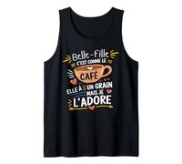Belle-Fille comme Le Café - Cadeau Humour Café Débardeur
