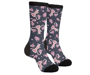 Belle Fleur D'Utérus Rose Infirmière Gynécologue-Obstétricienne Gynécologie Féminine Unisex Chaussette De Basket Anti-Transpirante Chaussettes Tennis Douces Soquettes Sport Pour Cyclisme Running