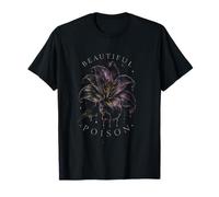 Belle Fleur Toxique - Fleurs foncées - Botanique féminine T-Shirt