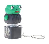 Belle Grenouille/éléphant Presse Porte-clés Jouet Avec Effet Sonore Léger Pour À Décoration Lumière LED Son Porte-clés Accessoire