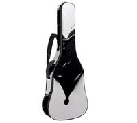 Belle housse pour guitare acoustique de 101,6 cm, 101,6 cm, avec housse de transport étanche, plusieurs poches, motif papillon vintage, Multicolore #02, 42.9x16.9x4.7 in, Sac pour guitare
