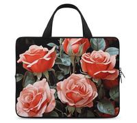 Belle housse pour ordinateur portable de 12 pouces, ultra fine, légère et imperméable, en néoprène durable, sac de protection portable avec dragonne