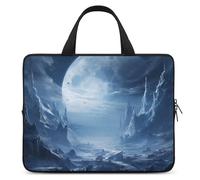 Belle housse pour ordinateur portable de 17 pouces, sac de protection portable pour ordinateur portable avec dragonne