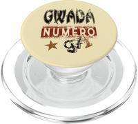 Belle idee Cadeau Carte de la Guadeloupe 971 gwada PopSockets PopGrip pour MagSafe