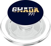 Belle idee Cadeau Souvenir de la Guadeloupe 971 gwada PopSockets PopGrip pour MagSafe