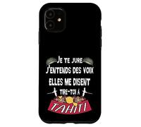 Belle idee Cadeau Souvenir de l'ile de Tahiti Coque pour iPhone 11