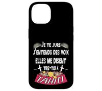 Belle idee Cadeau Souvenir de l'ile de Tahiti Coque pour iPhone 14
