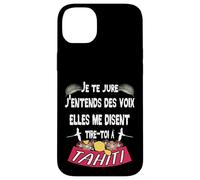 Belle idee Cadeau Souvenir de l'ile de Tahiti Coque pour iPhone 14 Plus