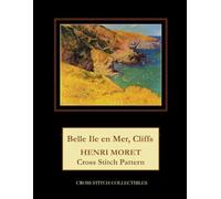 Belle Ile en Mer, Cliffs: Henri Moret Cross Stitch Pattern