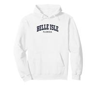 Belle Isle Florida Vintage Athletic Sports Design Sweat à Capuche