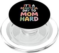 Belle journée à Maman Dur maternité Plaisir Parental PopSockets PopGrip pour MagSafe