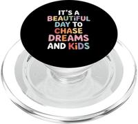 Belle journée : Chase Dreams, Kids, Mom Life PopSockets PopGrip pour MagSafe