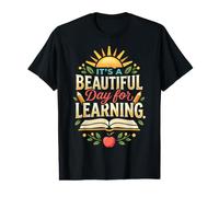Belle journée pour l'apprentissage de l'école Enseignant étudiant éducation T-Shirt Graphique avec Valeur