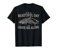 Belle Journée pour Me Laisser Tranquille Shirt Pêche Requin T-Shirt Graphique avec Valeur
