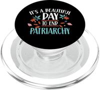 Belle Journée pour Mettre Fin Au Patriarcat Féministe PopSockets PopGrip pour MagSafe