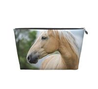Belle Lavande de Cheval Palomino, Trousse de Toilette Trousse de Maquillage Sac à cosmétiques Trousse de Toilette de Voyage Portable
