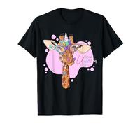 Belle Licorne Girafe Arc-en-ciel T-Shirt