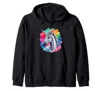 Belle Licorne Sweat à Capuche