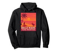 Belle Mare, Flacq, Île Maurice Vintage Design Sweat à Capuche