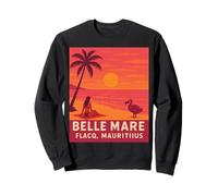Belle Mare, Flacq, Île Maurice Vintage Design Sweatshirt