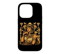 Belle mythologie égyptienne Pharaon de Cléopâtre Coque pour iPhone 14 Pro