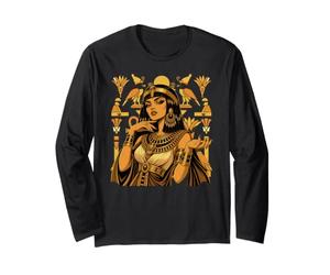 Belle mythologie égyptienne Pharaon de Cléopâtre Manche Longue