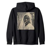 Belle Nonne Noire, Nonne Rebelle Sweat à Capuche