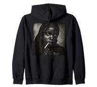 Belle Nonne Noire, Nonne Rebelle Sweat à Capuche