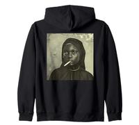 Belle Nonne Noire, Nonne Rebelle Sweat à Capuche