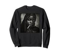 Belle Nonne Noire, Nonne Rebelle Sweatshirt