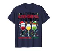 Belle période de l'année : Fête du vin de Noël en août T-Shirt