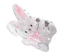 Belle pince à cheveux de lapin pour filles coréenne pince à cheveux antidérapante queue de cheval dessin animé thème griffe de cheveux pour femmes coiffure