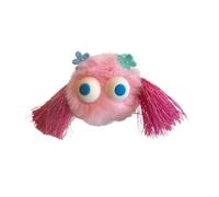 Belle pince à cheveux en charbon à grands yeux style coréen épingle à cheveux mignonne fille bec de canard clip côté clip pinces à cheveux antidérapantes pour enfants