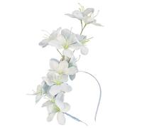 Belle pince à cheveux en forme de fleur de jasmin artificielle tendance en polyester pour femme pour fête de mariage haute simulation florale
