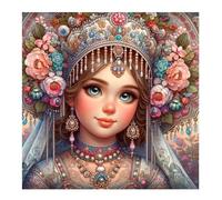 Belle Princesse Puzzle 300 Pièces Adultes, 35x35cm DIY Puzzle Impossible Jeu de Création et Logique, Puzzles Classiques pour Adultes et Enfants de 12 Ans et Plus