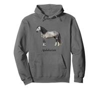 Belle Race de Cheval andalou équestre Sweat à Capuche