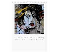 BELLE REBELLE (Wandkalender 2026 DIN A4 hoch), CALVENDO Monatskalender: Contemporary art - ausdrucksstarke Womenporträts
