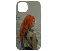 Belle rousse de Science-Fiction Coque pour iPhone 14 Plus