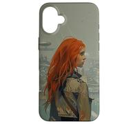Belle rousse de Science-Fiction Coque pour iPhone 16 Plus