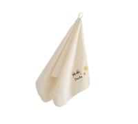 Belle serviette pour bébé avec impression de dessin animé, super absorbante, lavable, serviette de nettoyage pour le visage, serviette de nettoyage pour tout-petits, multifonctionnelle