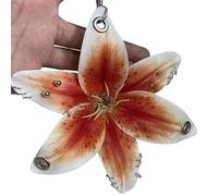 Belle Simulation De Porte-clés Floral Charme Fleur Cavoure Décoration Décorative Pour Les Clés Intérieur Pour Femmes