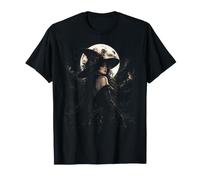 Belle sorcière Gothique Lune esthétique T-Shirt