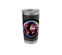 Belle terre magique Gobelet isotherme en acier inoxydable double paroi