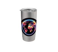 Belle terre magique Gobelet isotherme en acier inoxydable double paroi